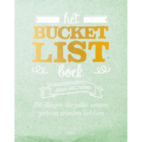 Het Bucketlist boek voor vrienden