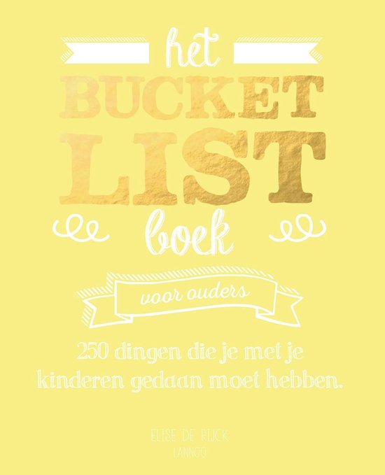 Bucketlist - Het Bucketlist Boek voor ouders