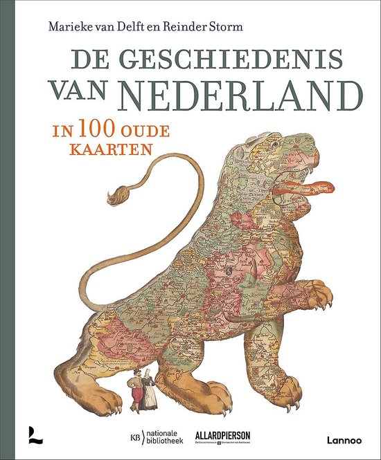 De geschiedenis van Nederland in 100 oude kaarten