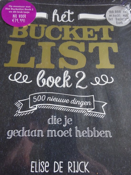 Het Bucketlist Boek 2 + pouch