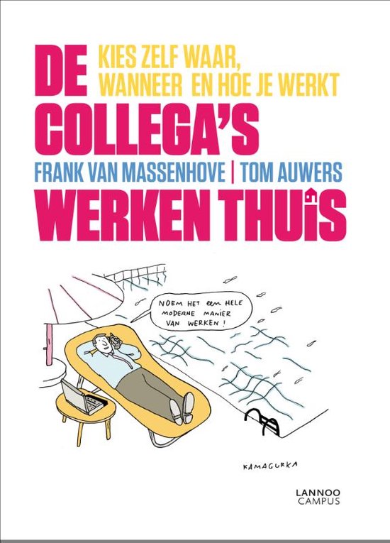 De collega's werken thuis