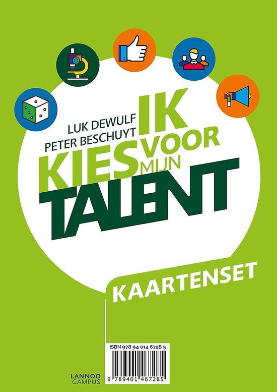 Talentenkaartjes volwassenen (nieuwe editie)