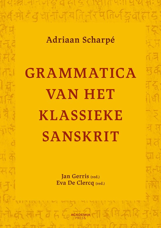 Grammatica van het klassieke Sanskrit