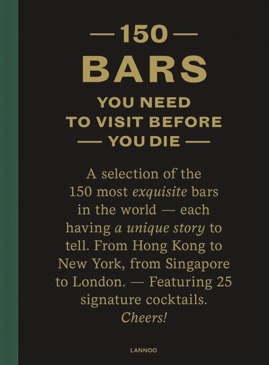 150 - 150 Bars you need to visit before you die