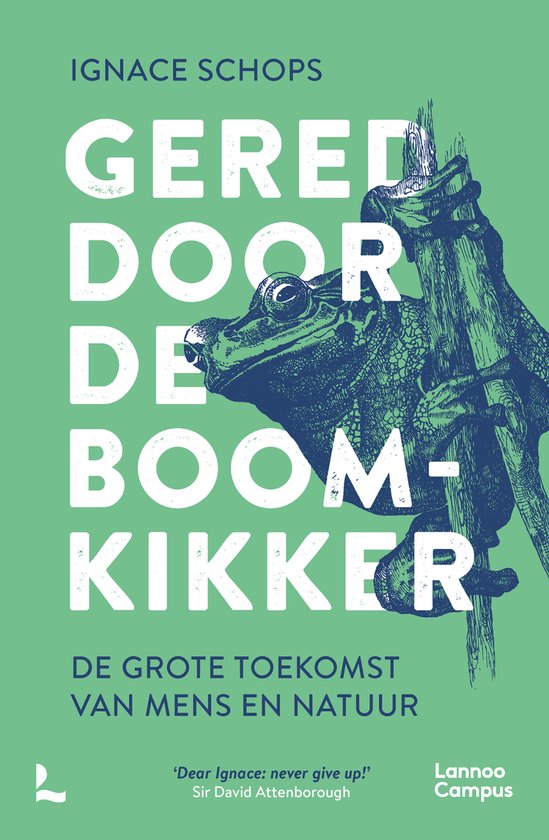 Gered door de boomkikker