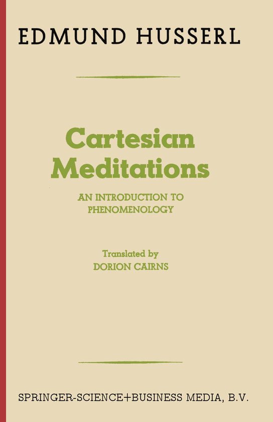 Cartesian Meditations