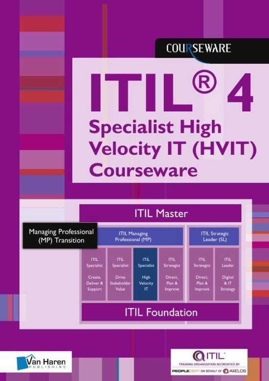 Courseware - ITIL 4 Specialist High Velocity IT (HVIT) Courseware