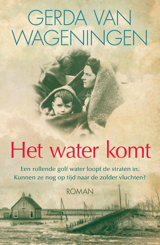 Het water komt