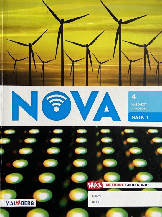 NOVA 4 VMBO-KGT Handboek NASK 1