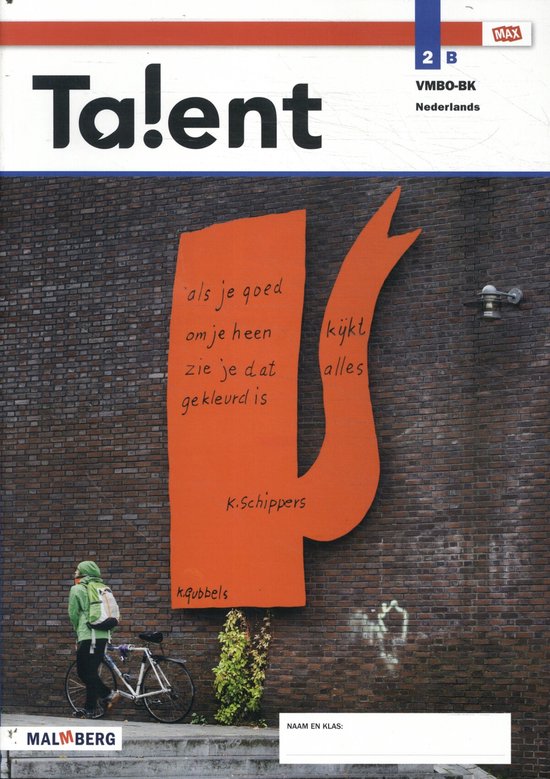 Talent 2 vmbo-bk Nederlands Leerwerkboek B