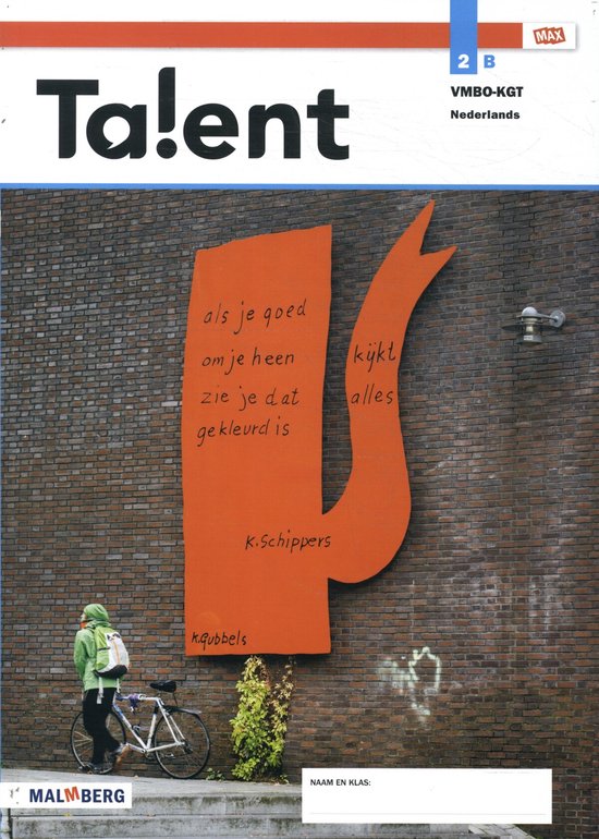 Talent 2 vmbo-kgt nederlands leerwerkboek B