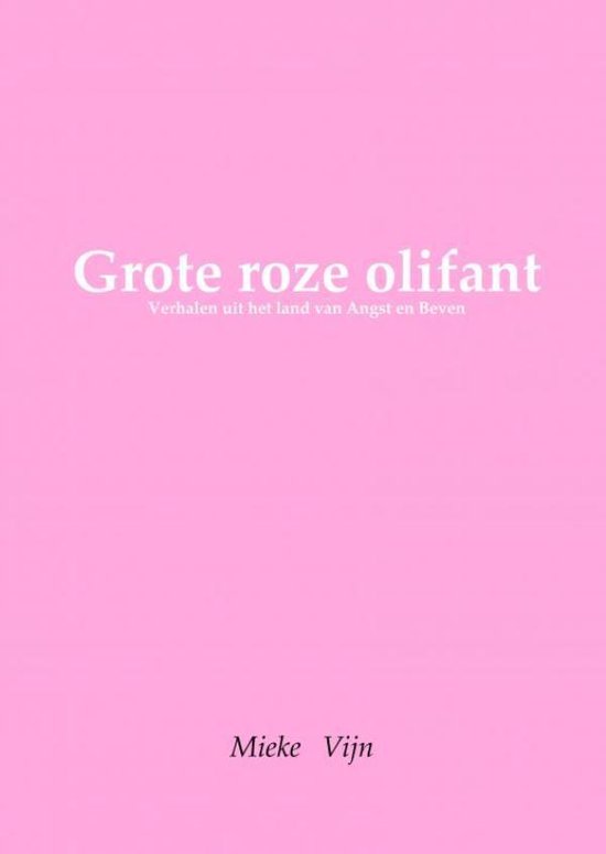 Grote roze olifant