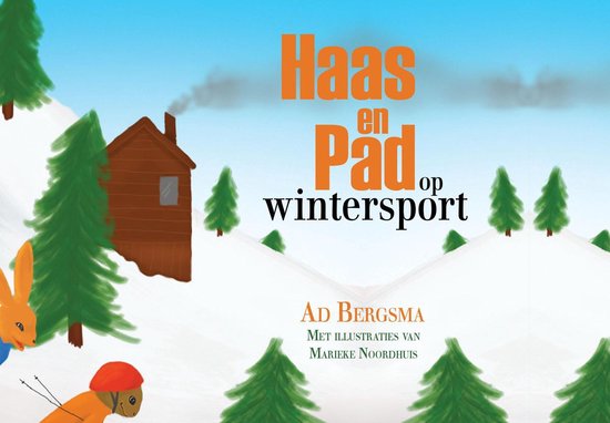 Haas en Pad op wintersport