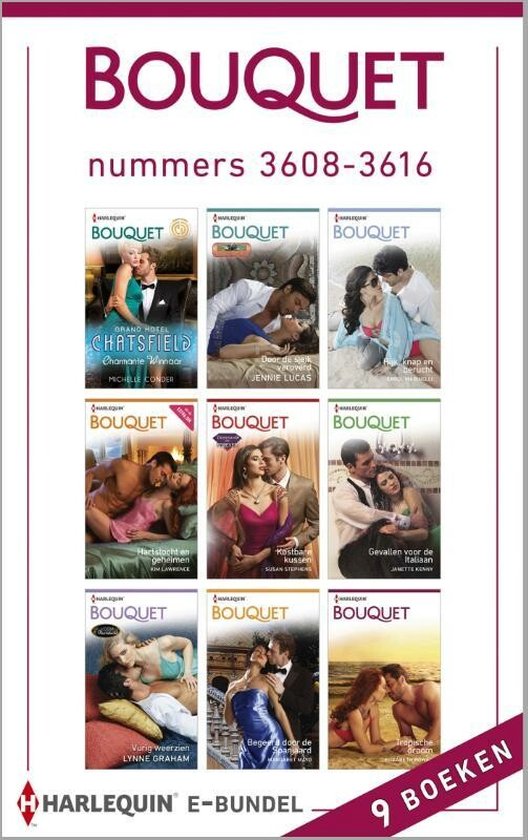 Bouquet 1 - Bouquet e-bundel nummers 3608-3616 (9-in-1)