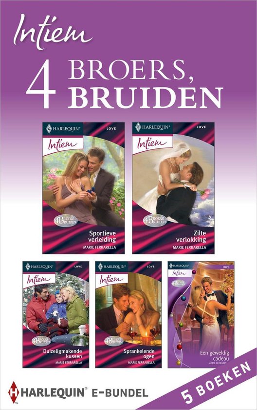 Intiem Bundel - 4 broers, 4 bruiden (5-in-1)