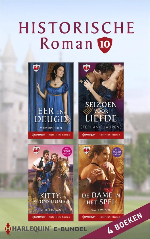 Historische roman e-bundel 10 (4-in-1)