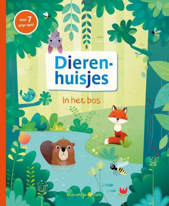 Pop-up boek Dierenhuisjes 0 -   In het bos