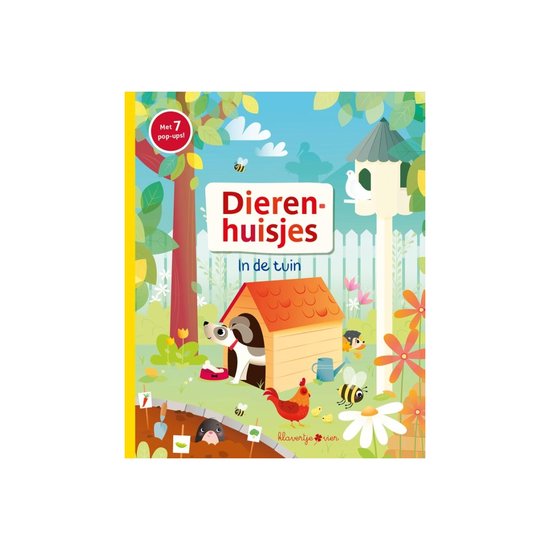 Pop-up boek Dierenhuisjes 0 -   In de tuin