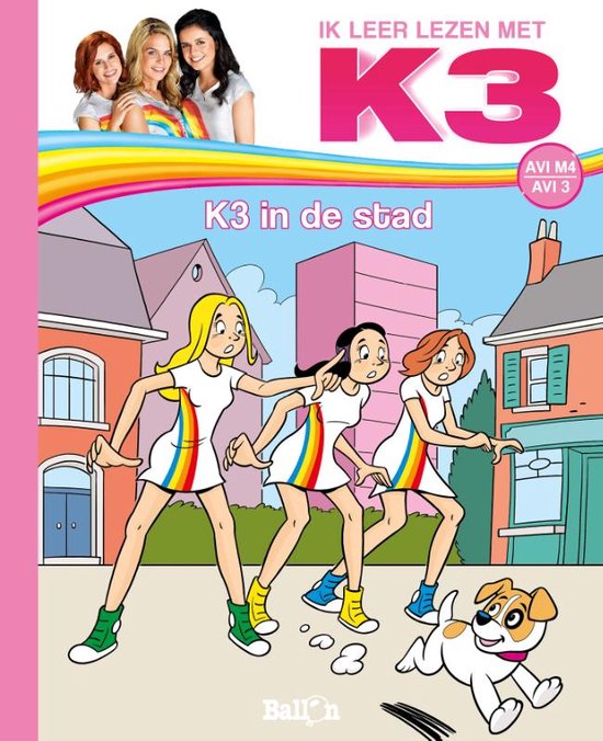 Ik leer lezen met K3 - K3 in de stad