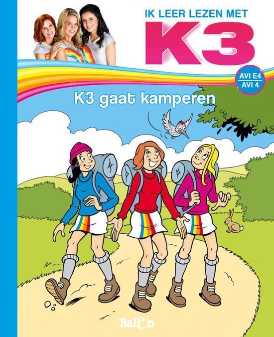 Ik leer lezen met K3 0 - K3 gaat kamperen