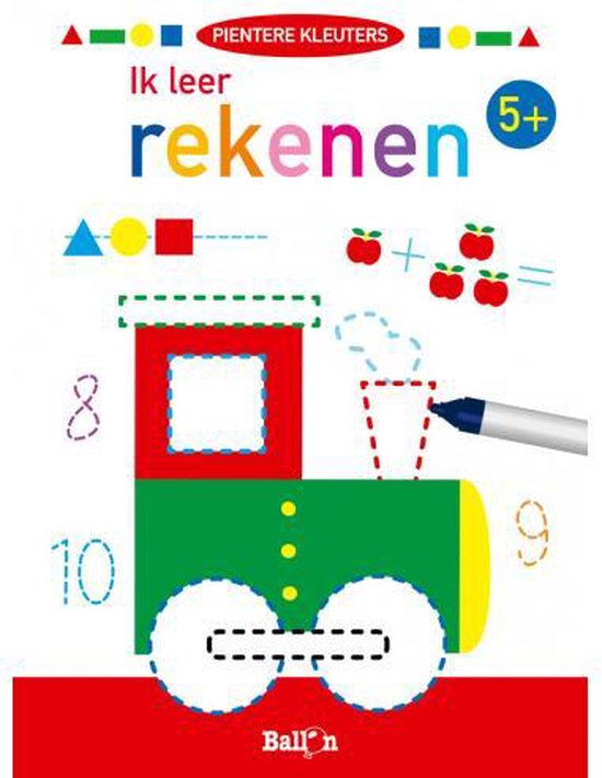 Pientere kleuters 1 - Ik leer rekenen 5+