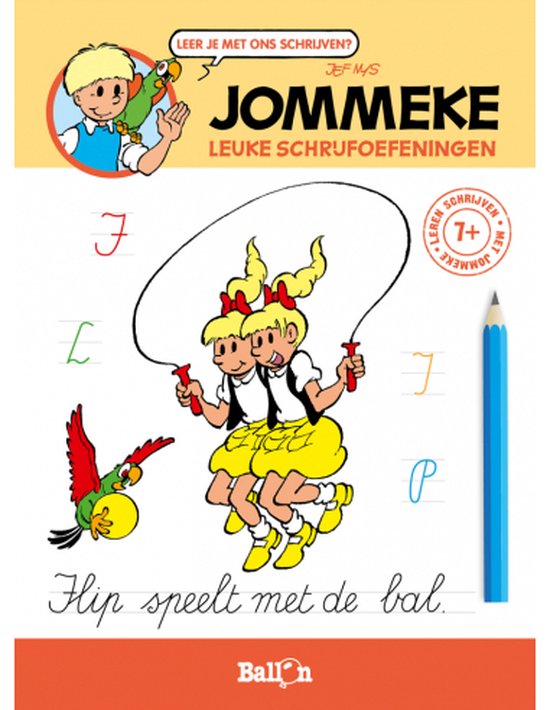 Jommeke - Leuke schrijfoefeningen 7+