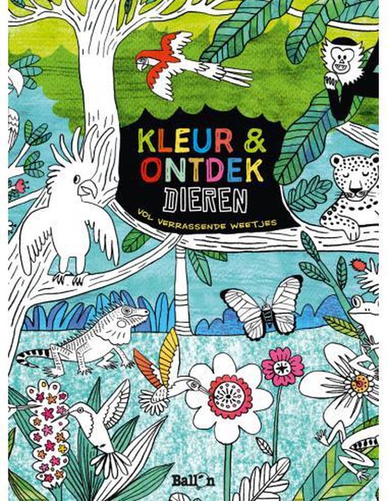 Kleur & ontdek 1 - Dieren