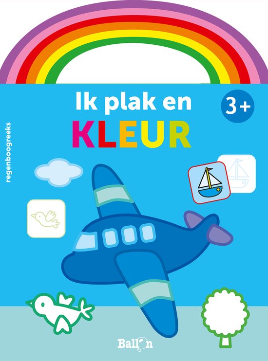 Ik plak en kleur 3+