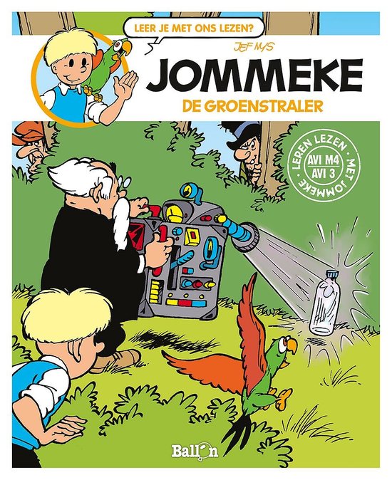 Jommeke - De groenstraler