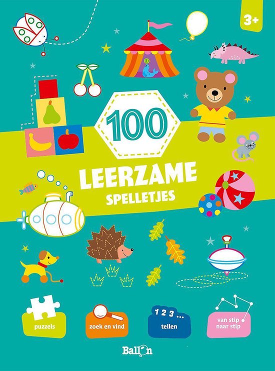 100 spelletjes 1 - 100 leerzame spelletjes 3+