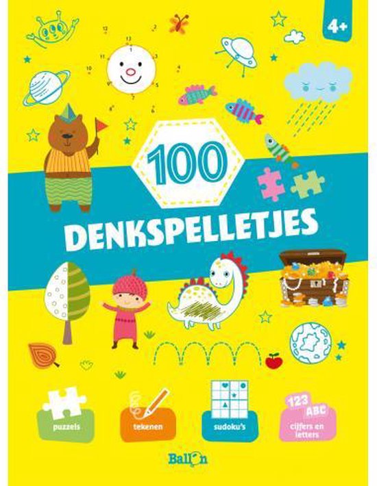 100 spelletjes 1 - 100 denkspelletjes 4+