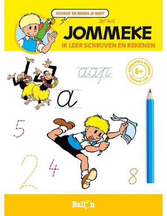 Jommeke 0 - Ik leer schrijven en rekenen (6+)