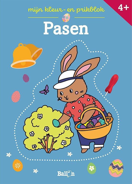 Pasen 0 - Pasen - Kleur- en prikblok