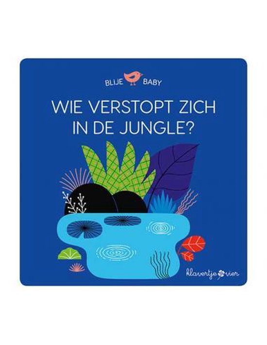 Blije baby 1 - Wie verstopt zich in de jungle? (puzzelboek)