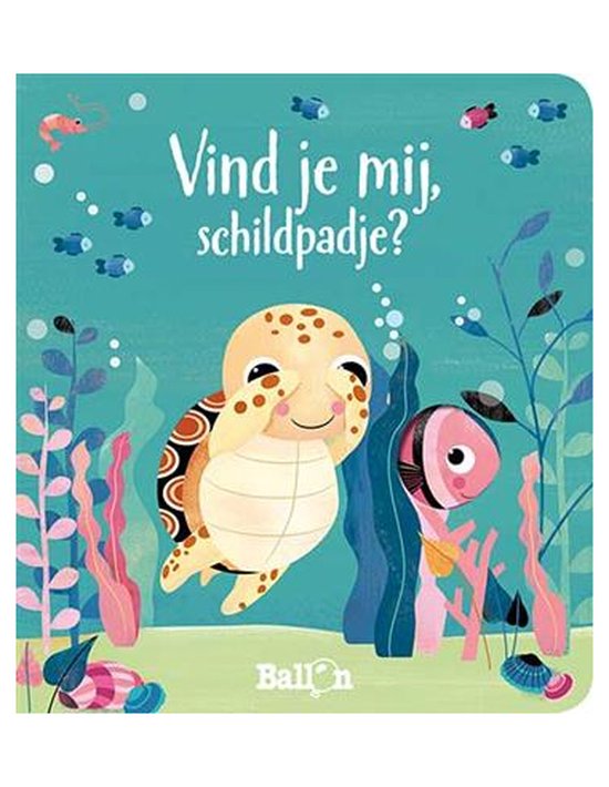 Waar ben je? 1 - Vind je mij, schildpadje?