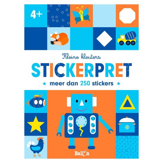 Kleine Kleuters 0 - Stickerpret 4+