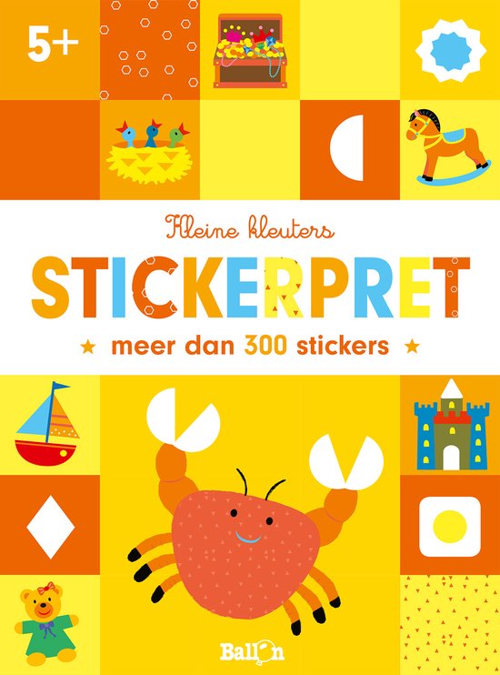 Kleine Kleuters 0 - Stickerpret 5+