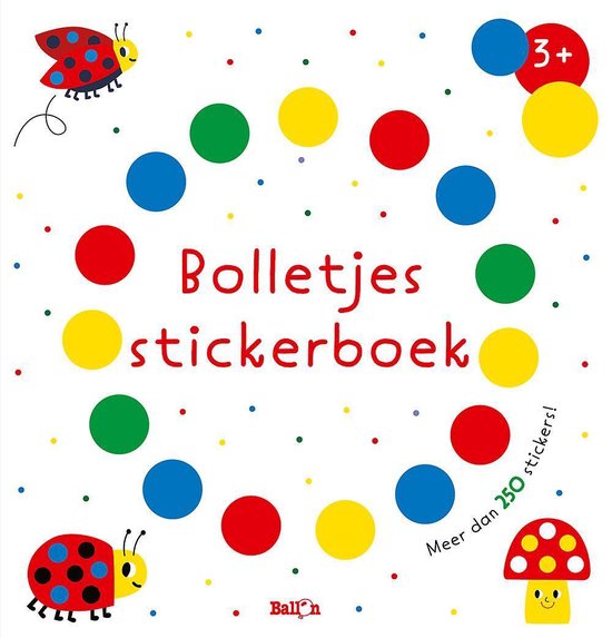 Bolletjesstickerboek (lieveheersbeestje)