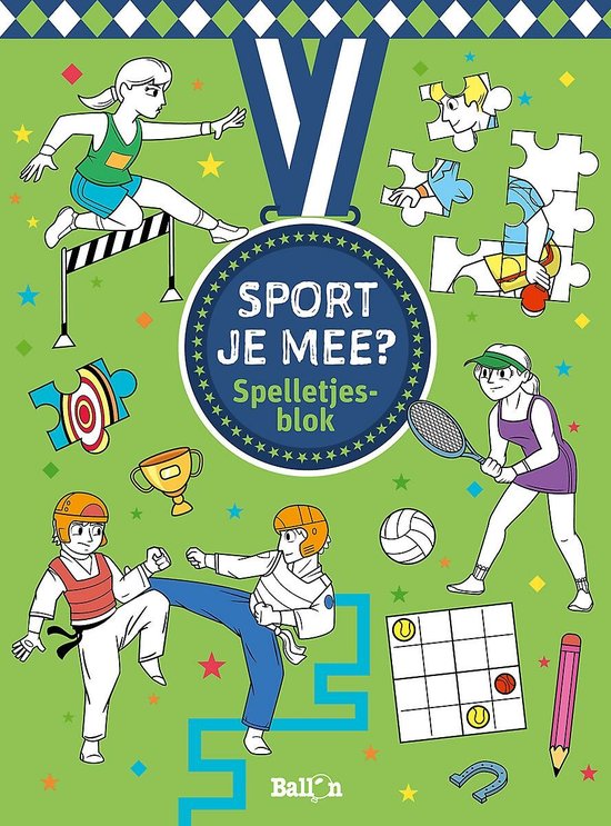 Sport je mee? Spelletjesblok