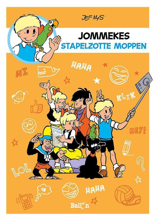 Jommeke moppenboeken 1 - Jommekes stapelzotte moppenboek