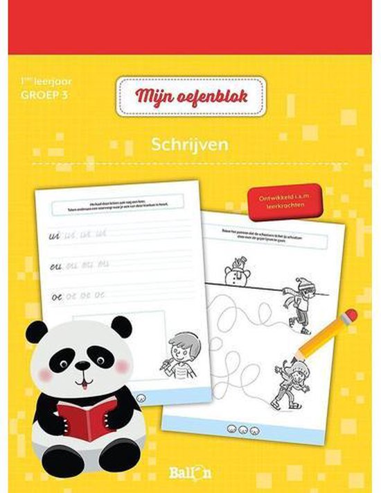 Mijn oefenblok 0 - Schrijven 1ste leerjaar - groep 3