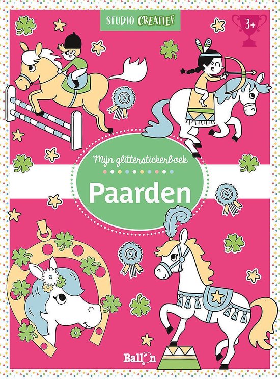 Mijn Glitterstickerboek - Paarden