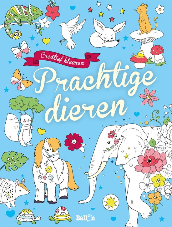 Creatief kleuren 0 - Dieren