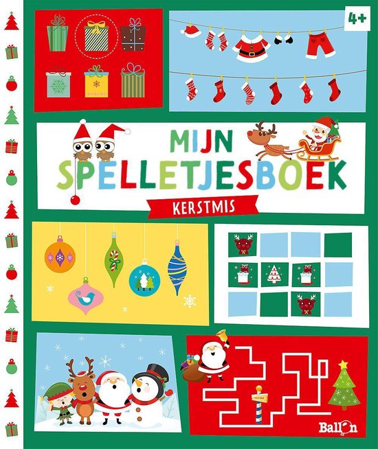 Mijn spelletjesboek 0 - Kerstmis