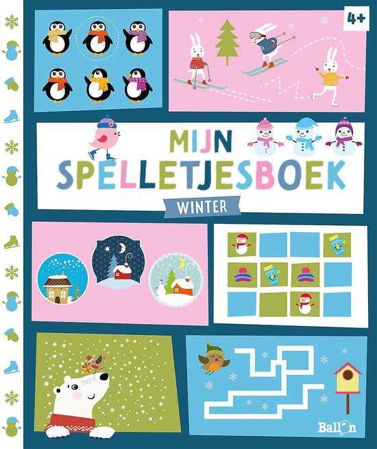 Mijn spelletjesboek - Winter