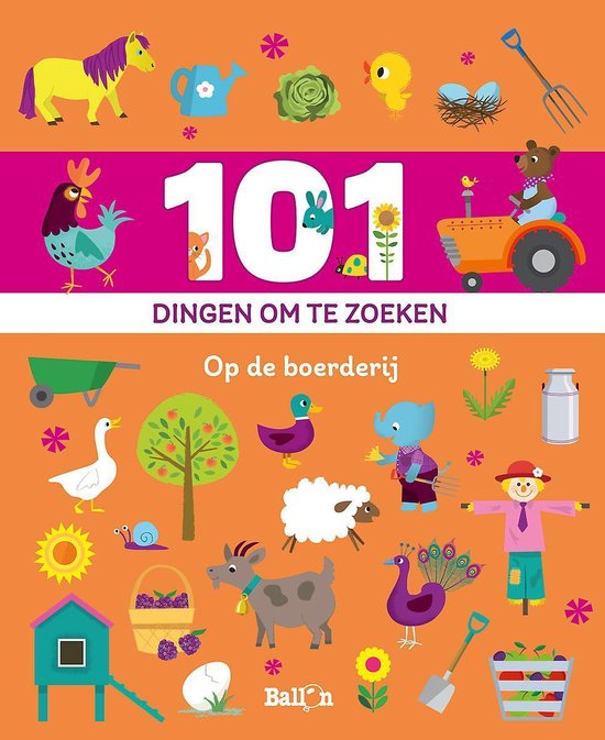 Mijn eerste zoekboek 0 - 101 dingen om te zoeken op de boerderij