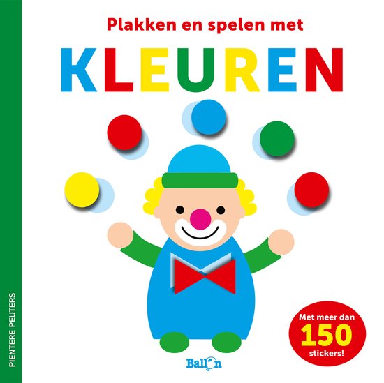 Pientere peuters 0 - Plakken en spelen met kleuren