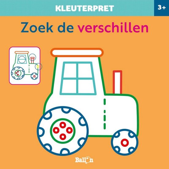 Kleuterpret 0 - Zoek de verschillen 3+