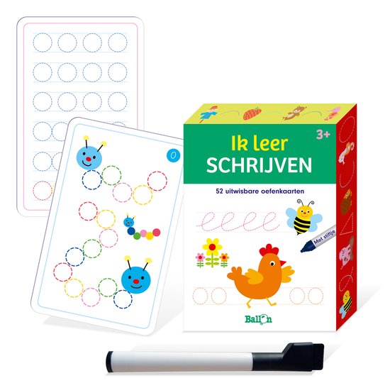 Speel- en leerkaarten 1 - Ik leer schrijven