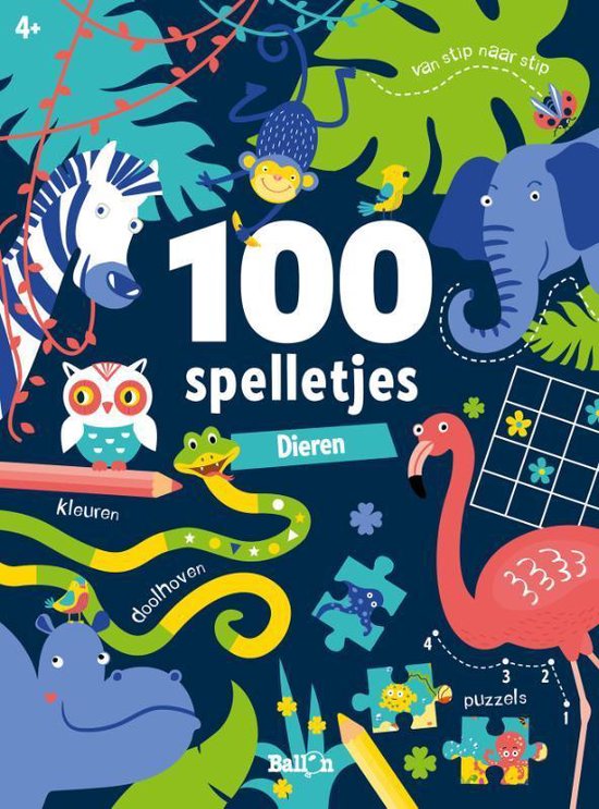 100 spelletjes 0 - Dieren